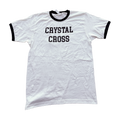Crystal Cross White Tee