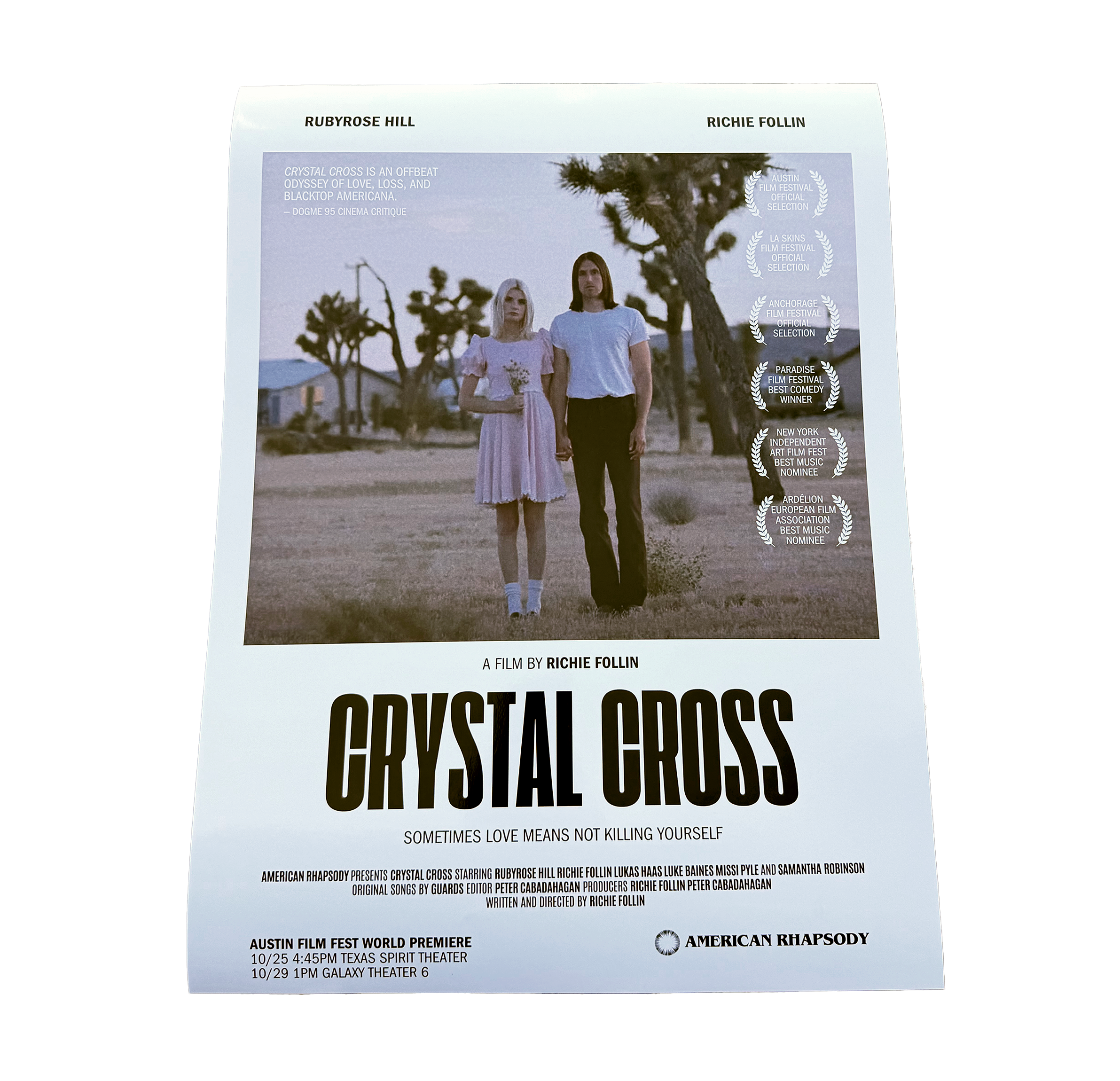 Crystal Cross Film Poster